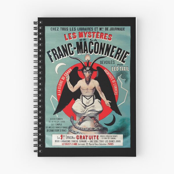 Aperçu de l'œuvre Affiche vintage de Baphomet. créée et vendue par el-padre.
