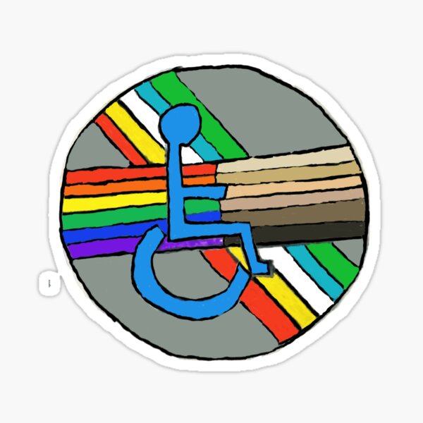 Aperçu de l'œuvre BIPOC LGBTQIA2S+ Handicap inclusif créée et vendue par Haven Babcock.