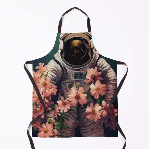 Item preview, Floral Space Astronaut Flowers designed and sold by maebella-art.