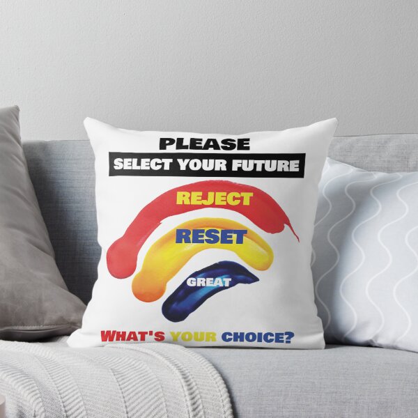 Item preview, Please Select Your Future What's Your Choice designed and sold by DesignerFollow.