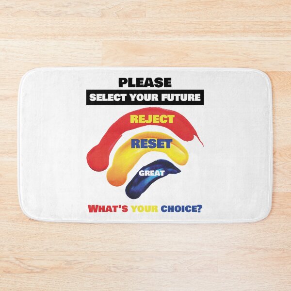 Item preview, Please Select Your Future What's Your Choice designed and sold by DesignerFollow.