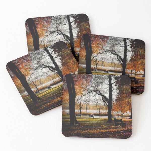 Item preview, Autumn fallen leaves landscape, italian colors photography  designed and sold by marghe41.
