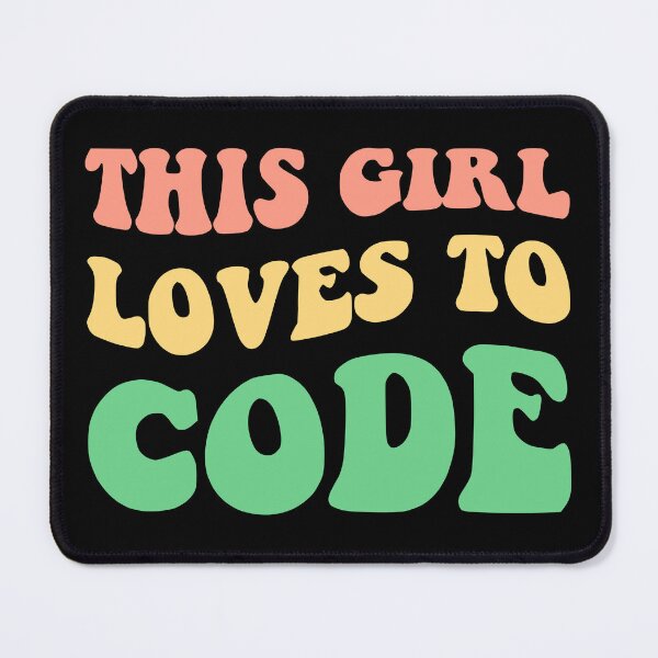 Item preview, This Girl Loves To Code I designed and sold by Lemon Pepper.