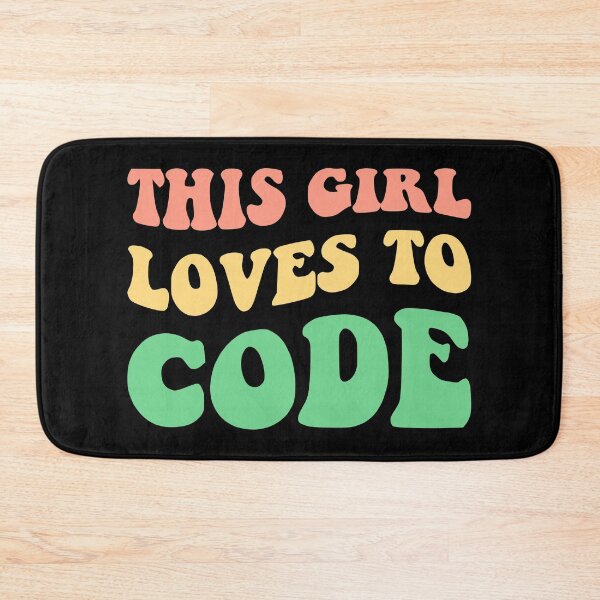 Item preview, This Girl Loves To Code I designed and sold by Lemon Pepper.