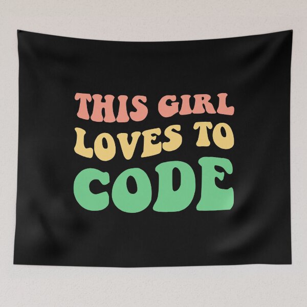 Item preview, This Girl Loves To Code I designed and sold by Lemon Pepper.