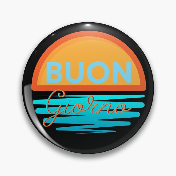 Item preview, Buon Giorno Good Morning Italian designed and sold by GunkHole ⭐⭐⭐⭐⭐.