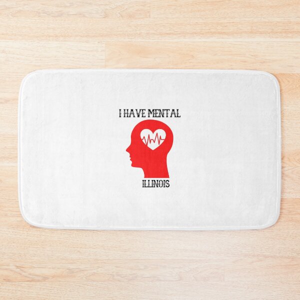 Item preview, I Have Mental Illinois designed and sold by Ayashopp.