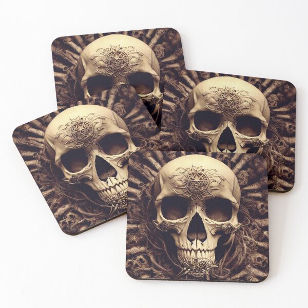 Item preview, Catacomb Skull & Bones  designed and sold by OccultDreams.