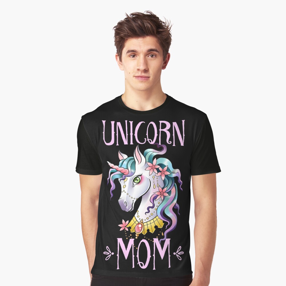 Buy Onion & Black Unicorn Print Girls Top – Mumkins