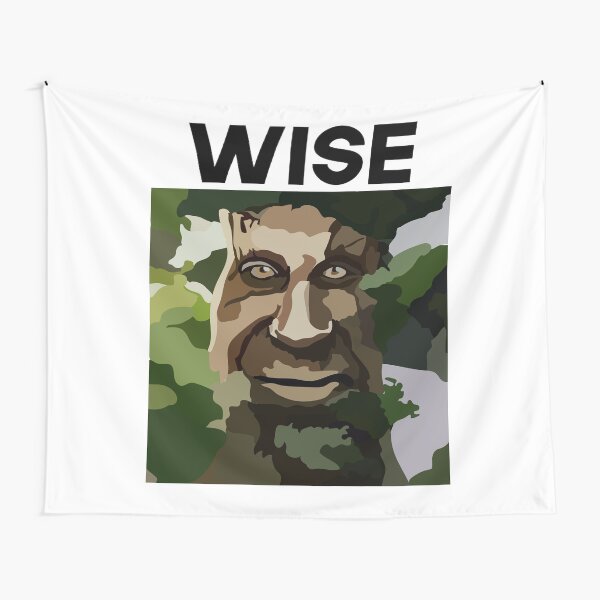 Wise Mystical Tree meme Tapestry for Sale by T-Look