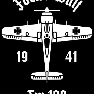 Artwork thumbnail, Focke-Wulf Fw 190 by Aeronautdesign