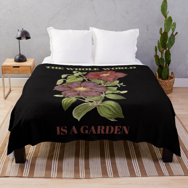 Item preview, THE WHOLE WORLD IS A GARDEN designed and sold by netdota.