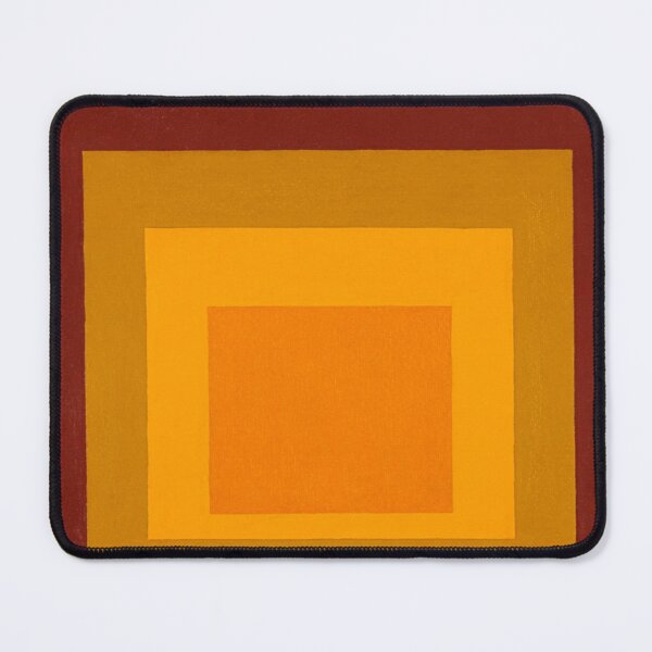 Artikelvorschau, josef albers Studie zur Hommage an den Platz. Abflug in gelb, orange, dunkelrot entworfen und verkauft von Olivia-One.