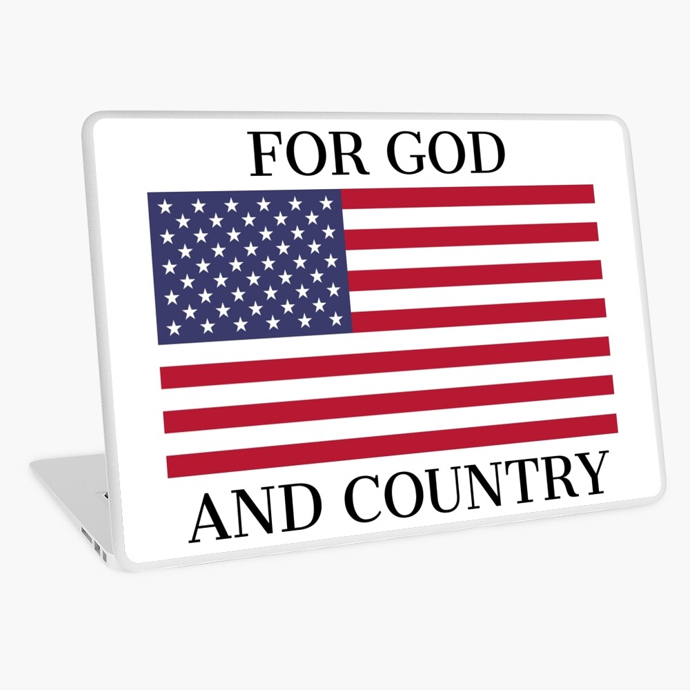 American flag and signature and and team and logo god country