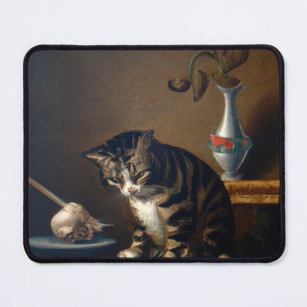 Item preview, Percy the Cat, painting (Baroque) designed and sold by thecatandkettle.