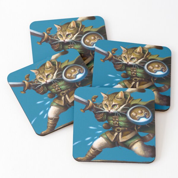 Item preview, Inez the Cat, charging in to battle (Fantasy) designed and sold by thecatandkettle.