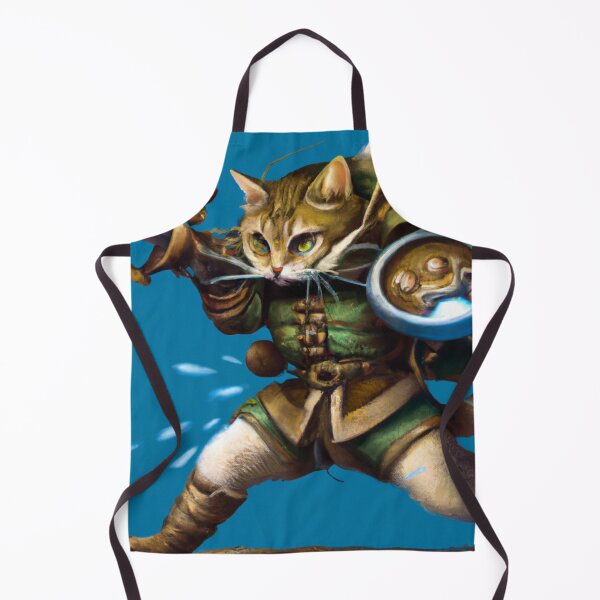 Item preview, Inez the Cat, charging in to battle (Fantasy) designed and sold by thecatandkettle.