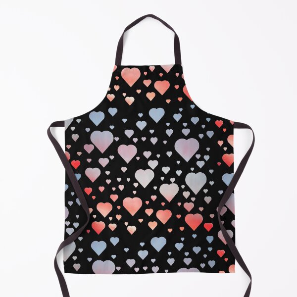 Item preview, Cute Hearts Pattern in Pink and Blue designed and sold by AloraDawnEve.