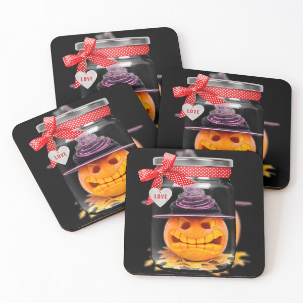 Item preview, Crazy Loved puMpkin with hat In Jar  designed and sold by TVstuff.