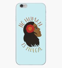 Vinilo o funda para iPhone NINGÚN HOMBRE ES ILEGAL