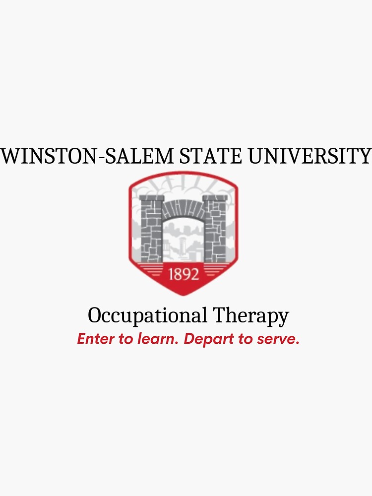 "WSSU OT Archway" Sticker for Sale by RAMSOTA Redbubble