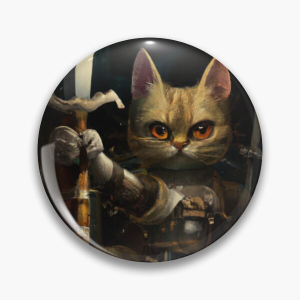 Item preview, Bronte the Cat, at the head of the army (Fantasy) designed and sold by thecatandkettle.