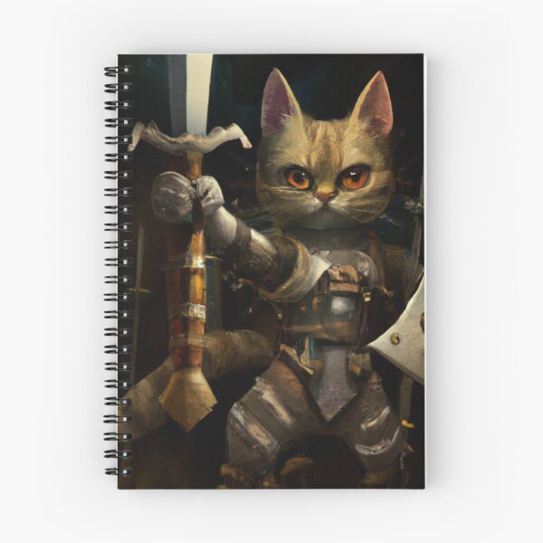Item preview, Bronte the Cat, at the head of the army (Fantasy) designed and sold by thecatandkettle.