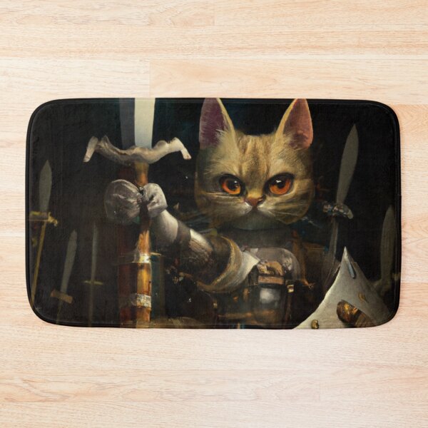 Item preview, Bronte the Cat, at the head of the army (Fantasy) designed and sold by thecatandkettle.