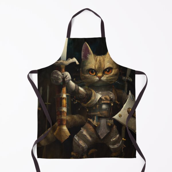 Item preview, Bronte the Cat, at the head of the army (Fantasy) designed and sold by thecatandkettle.