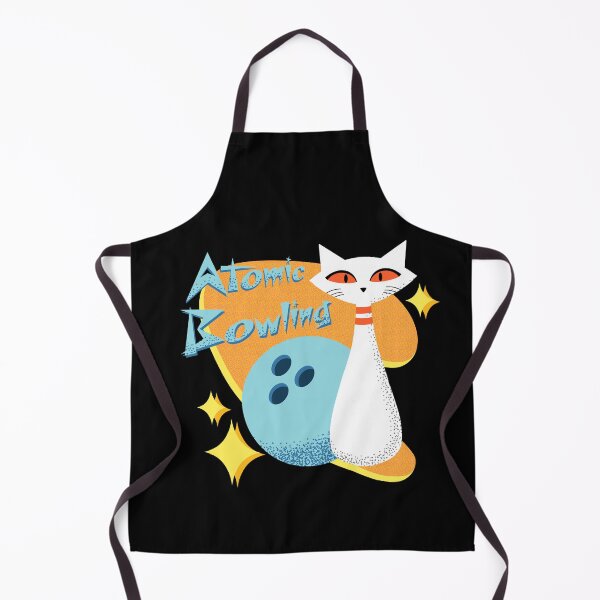 Item preview, Atomic Cat in Mid-Century Modern Bowling Design designed and sold by ksrogersdesigns.