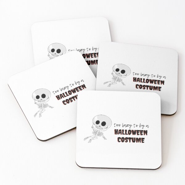 Item preview, Too Lazy To Buy Halloween Costume | Light Background  designed and sold by embaarc.
