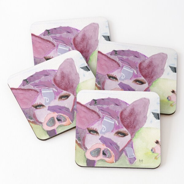 Item preview, The pig and her son designed and sold by Gabriele Maurus.