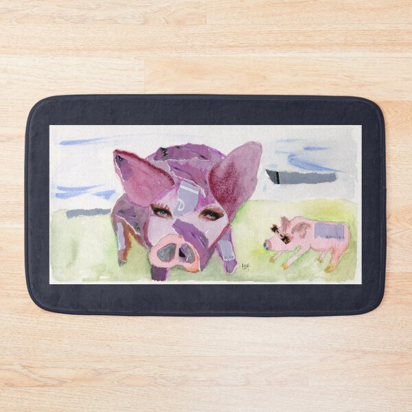 Item preview, The pig and her son designed and sold by Gabriele Maurus.