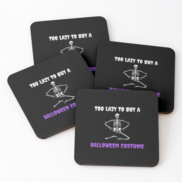 Item preview, Funny Too Lazy To Buy Halloween Costume | Dark Background  designed and sold by embaarc.