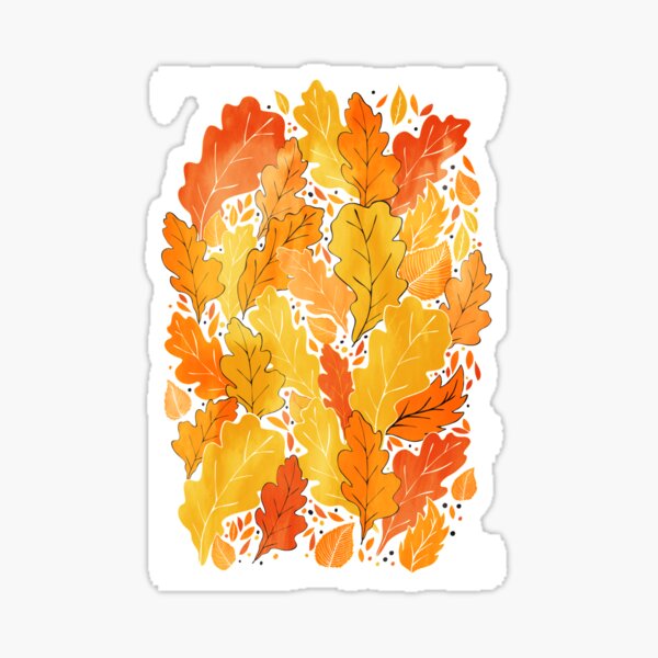 Fall Sticker