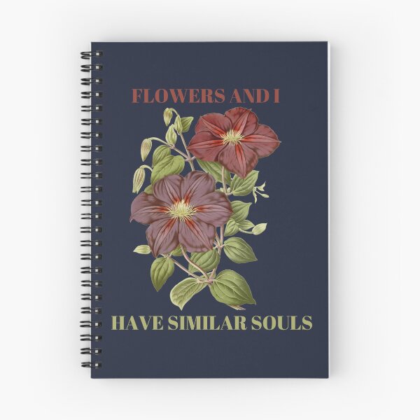 Item preview, FLOWERS AND I HAVE SIMILAR SOULS designed and sold by netdota.