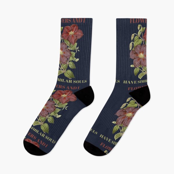 Item preview, FLOWERS AND I HAVE SIMILAR SOULS designed and sold by netdota.