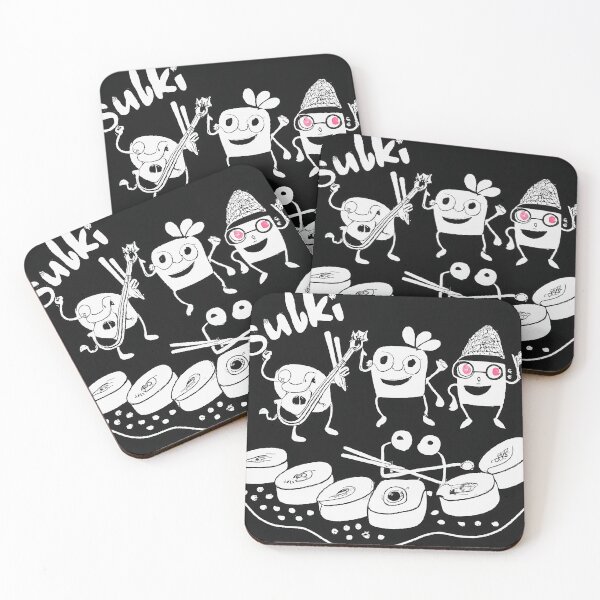 Item preview, Sushi Doodle Rock Band designed and sold by LeMulet.