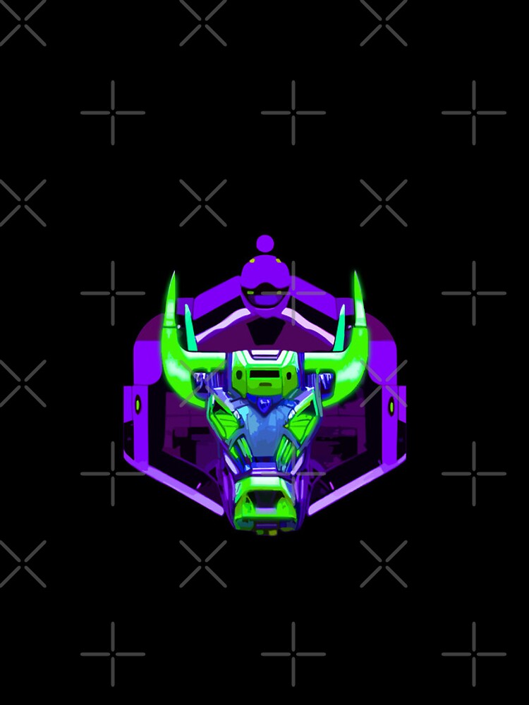 Thumbnail 4 of 4, iPhone Case, Cyber Bull designed and sold by DistortedBrain.