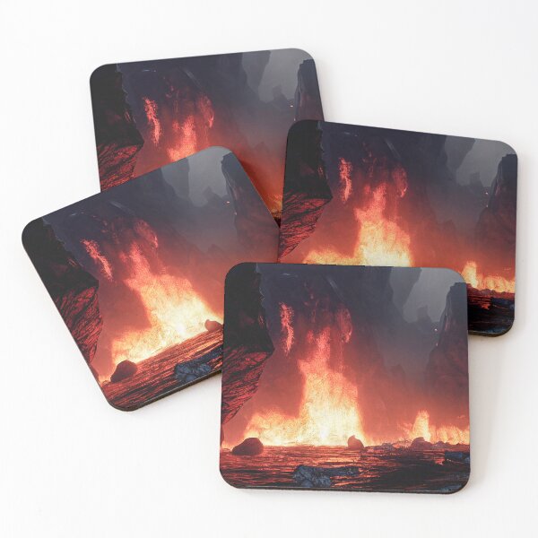 Item preview, burning abyss designed and sold by ValkiriaVisual.
