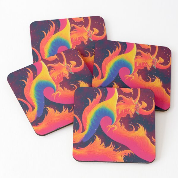 Item preview, Fire Rainbow Pattern designed and sold by SmirkingDesigns.