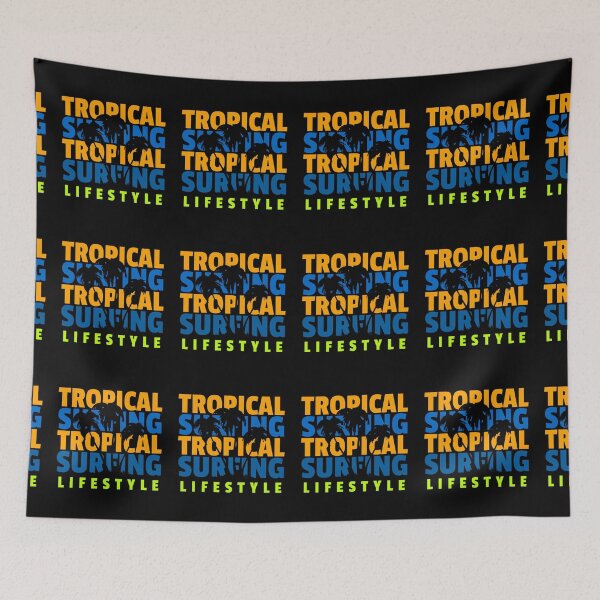 Item preview, TROPICAL SURFING LIFESTYLE designed and sold by MJ96-PRO.