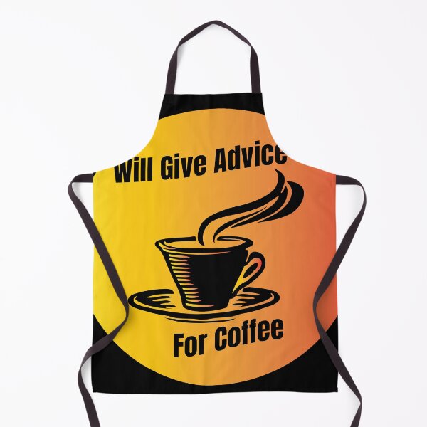 Item preview, Will Give Advice For Coffee designed and sold by QasimShah.