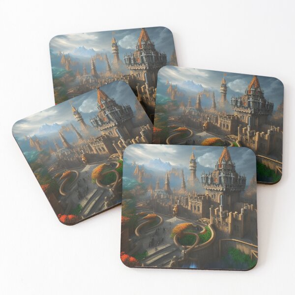 Item preview, Complex Magical Fantasy Castle from an Alternate Reality designed and sold by Caregiverology.
