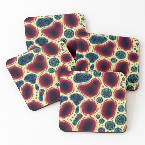 Item preview, Bacteria Japanese Style Pattern I designed and sold by ARTIFLAVE.