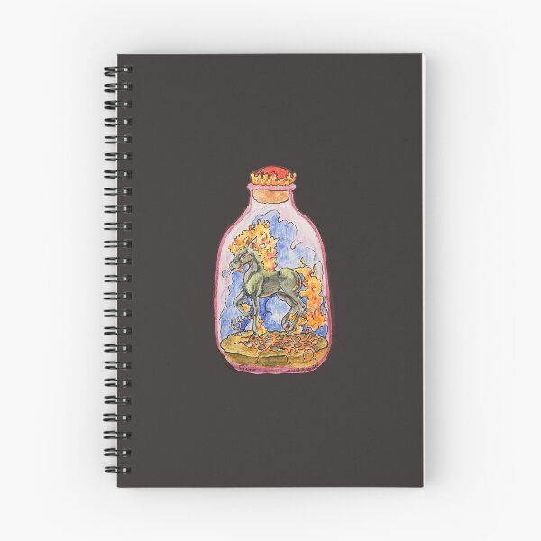 Item preview, Inktober Flame - Fantasía embotellada designed and sold by Amanda Stanley.