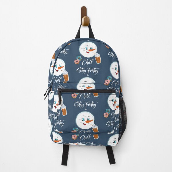 Item preview, Stay Frothy and Chill Coffee and Donuts Hoodies/Christmas Snowman Apron/ Snowman T-Shirts/ Snowman Frothy Kitchen Apron/ Fun Coffee Winter T-Shirt designed and sold by KingdomKubs.