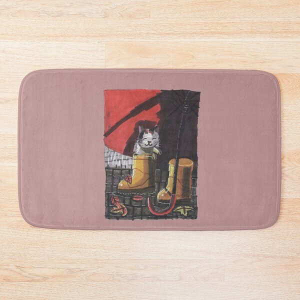 Item preview, Cat Under Umbrella designed and sold by mila-ola.