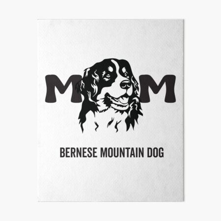 Pegatina «lindo Montaña Bernés Luces De Navidad Amante Del Perro De