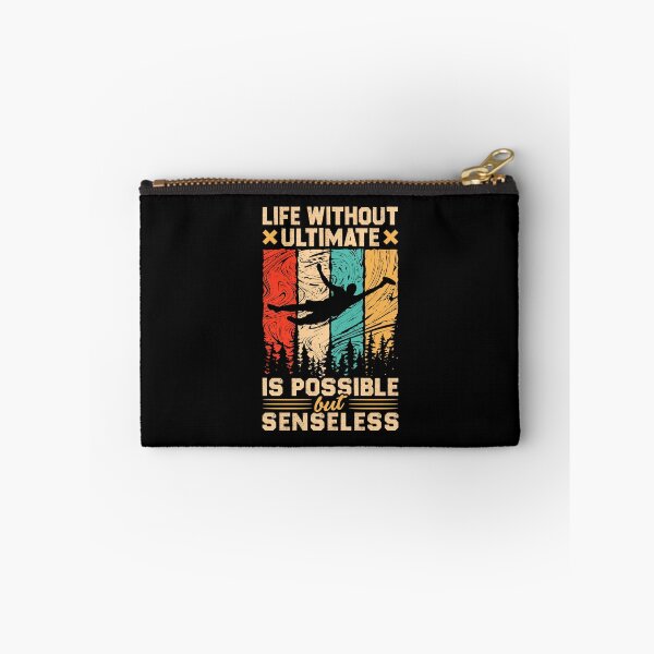 Item preview, Life Without Ultimate Is Possible But Senseless - Vintage Flying Disc Player designed and sold by T-shirt For You.